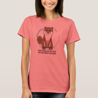 T-shirt Yeux de chien triste Shiba Inu TeeShirt