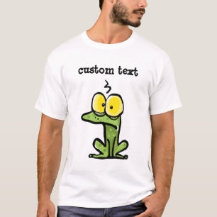 T-shirt Yeux de crapaud drôle fait sur commande des textes
