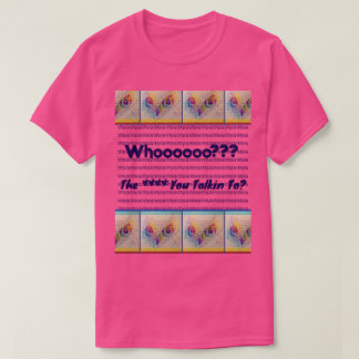 T-shirt Yeux de hibou 'À qui tu parles?'
