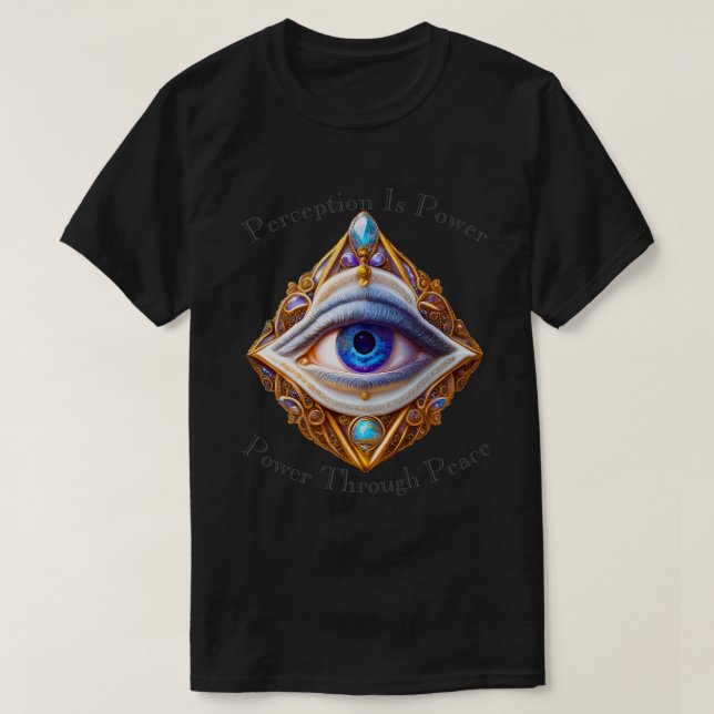 T-shirt Yeux de l'univers 05 (Design devant)