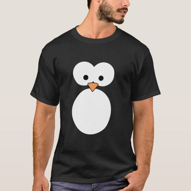 T-shirt Yeux de pingouin (Devant)