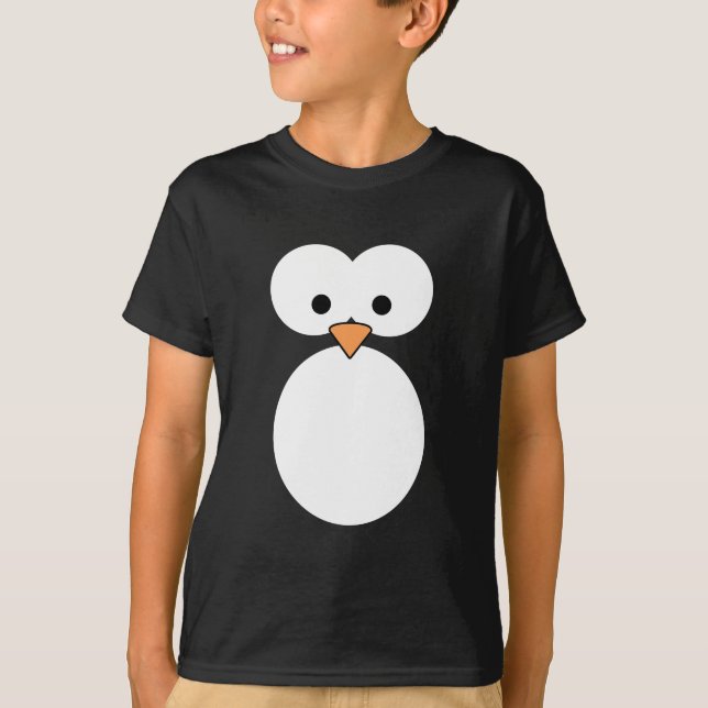 T-shirt Yeux de pingouin (Devant)