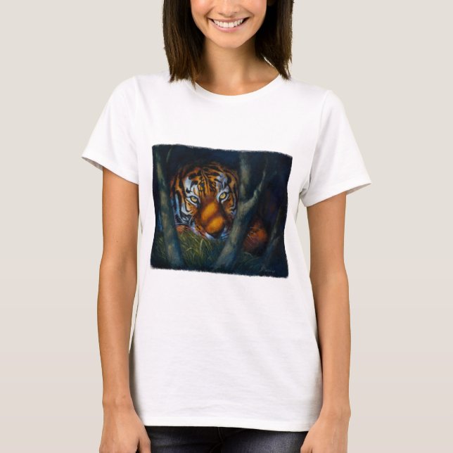 T-shirt Yeux de tigre (Devant)