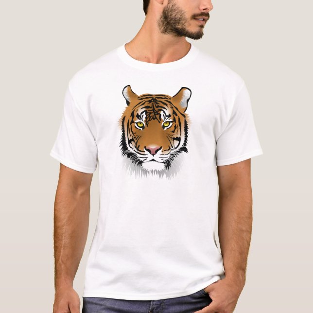 T-shirt Yeux de tigre (Devant)