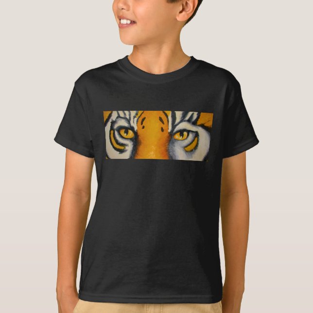 T-shirt Yeux de tigre (Devant)