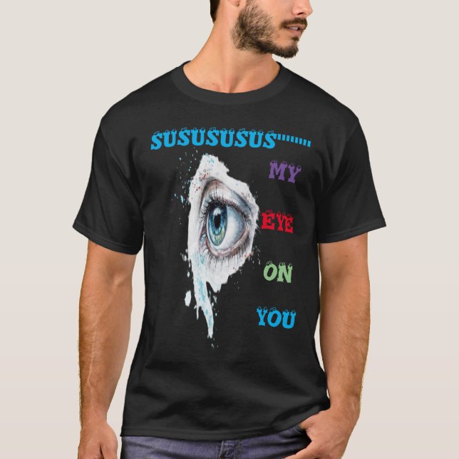 T-shirt Yeux d'élégance : Aquarelle Vision Collection Tee (Devant)