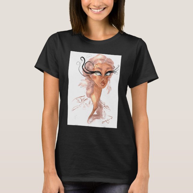 T-shirt Yeux des filles (Devant)