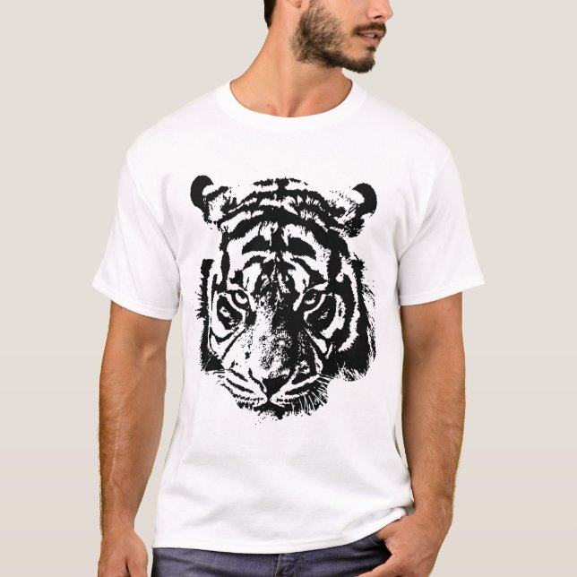 T-shirt Yeux du tigre (Devant)