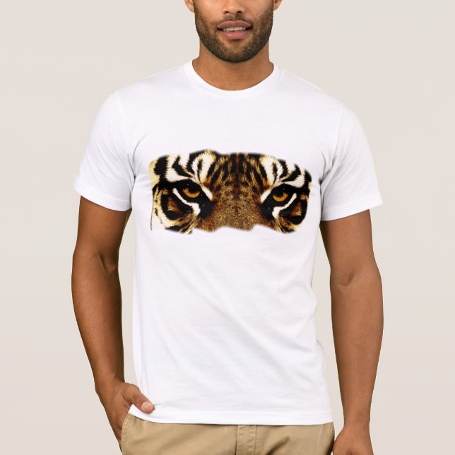T-shirt Yeux d'un tigre (Devant)