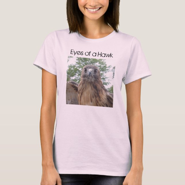 T-shirt Yeux d'une chemise de conservation de Hawk (Devant)