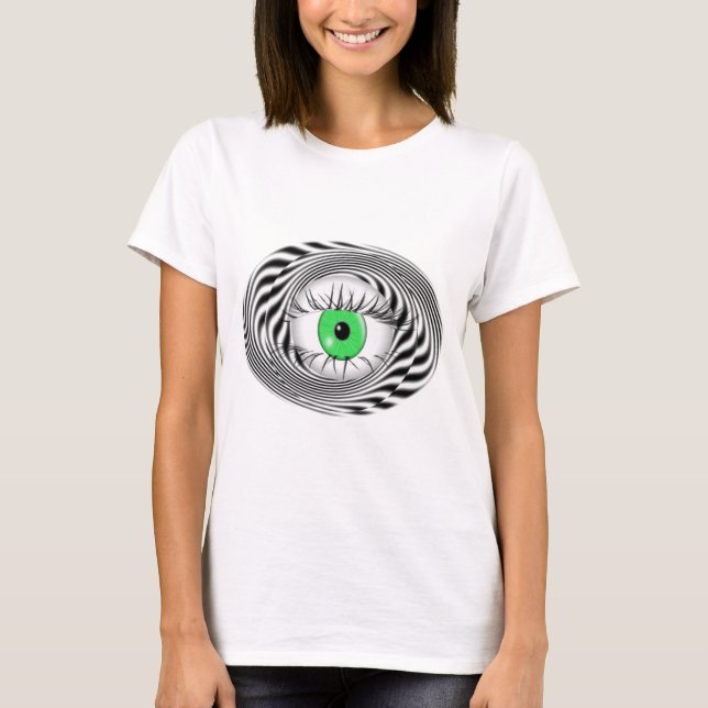 T-SHIRT YEUX HYPNOTIQUE - HYPNOTISTE (Devant)