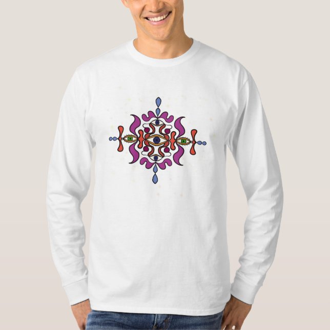 T-shirt yeux mystiques (Devant)