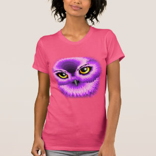 T-shirt Yeux roses de hibou