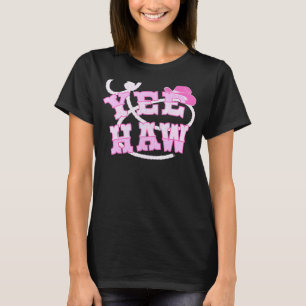 T-shirt Yew Haw Rodeo Western Retro Vintage Pays Sud