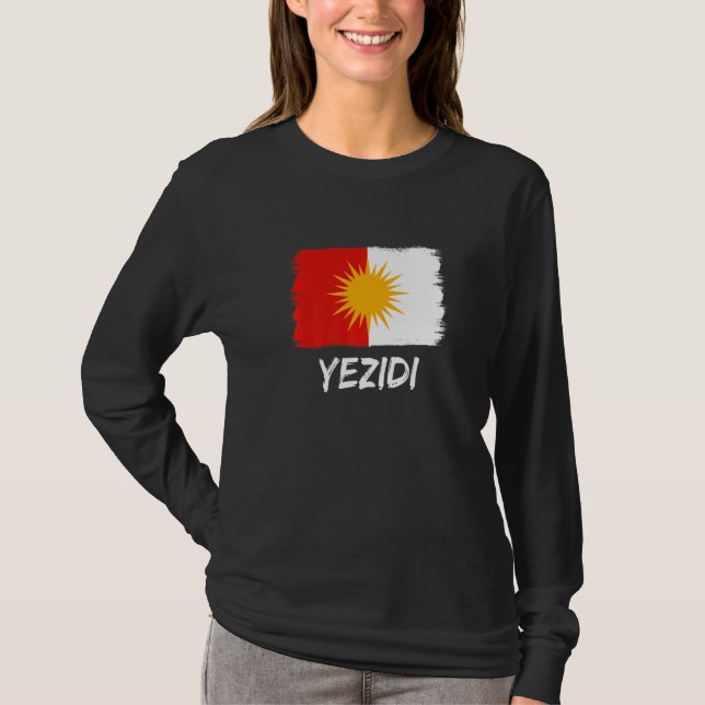 T-shirt Yezidi Flag Ezidi (Devant)