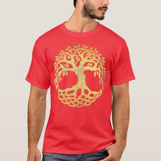 T-shirt Yggdrasil la libre de vie des Normands Rune viking