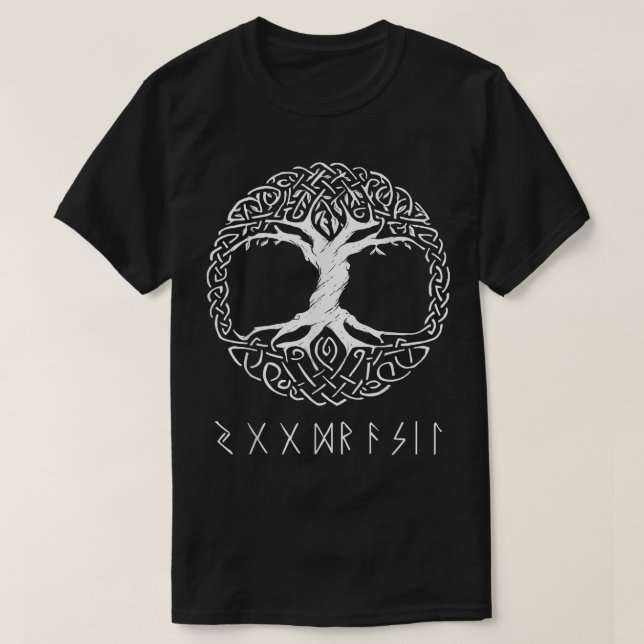 T-shirt Yggdrasil L'arbre de vie  (Design devant)