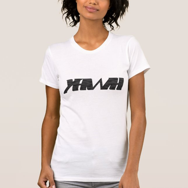 T-shirt YHWH Modern Noir (Devant)