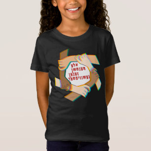 T-Shirt Yiddish : Tous Les Humains Sont Des Frères ! Une f