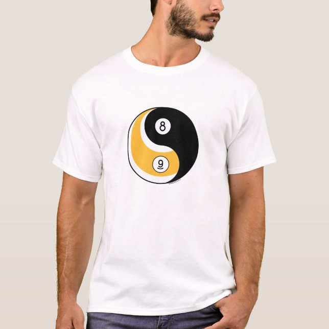 T-shirt Yin et piscine de Yang (Devant)