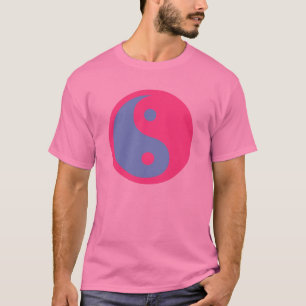 T-shirt Yin et symbole de transsexuel de Yang