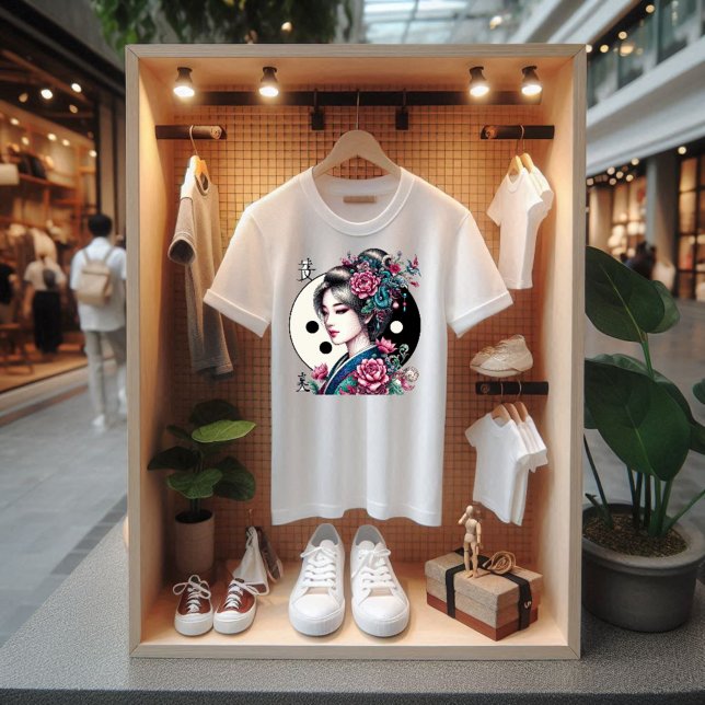 T-shirt Yin et Yang (Yin Yang, Chinese Culture )