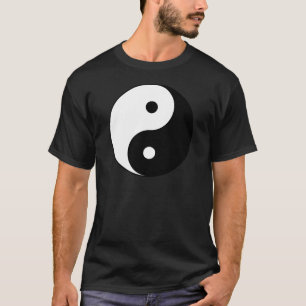 T-shirt Yin et yang (yin-Yang, yang de yin, 陰陽).