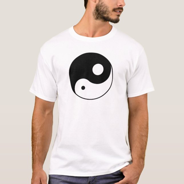 T-shirt Yin non équilibré Yang (Devant)