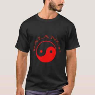T-shirt Yin Yang Balance Sagesse asiatique