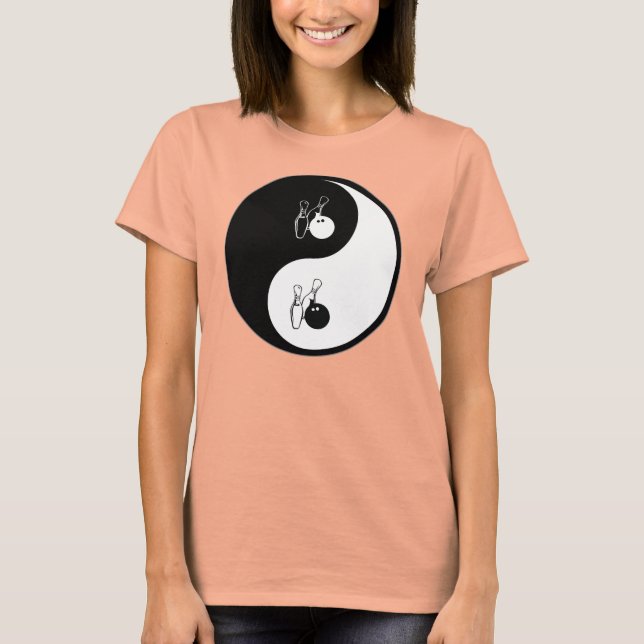 T-shirt Yin Yang Bowling (Devant)