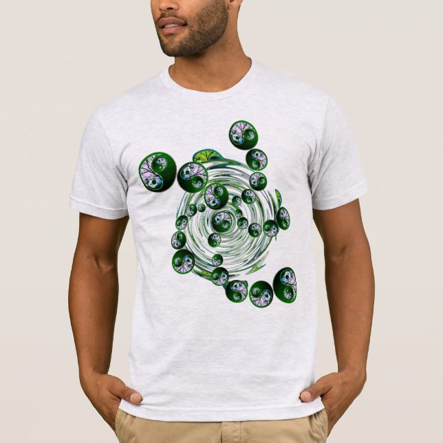 T-shirt Yin Yang Chemise Tripper Life (Devant)