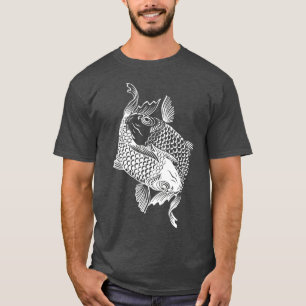 T-shirt Yin Yang Fish Koi Fish Premium