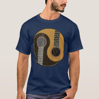 T-shirt Yin Yang Guitarist Cool Musician Music Lover Guita