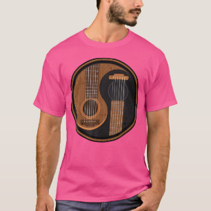 T-shirt Yin Yang Guitariste Lecteur Guitariste Musicien Fu