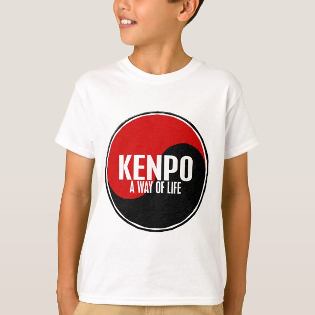 T-shirt Yin Yang Kenpo (Devant)