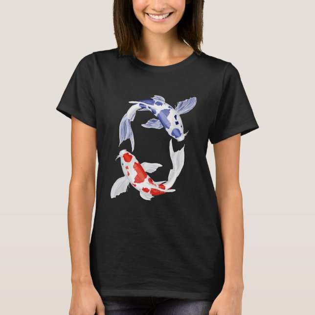 T-shirt Yin Yang Koi (Devant)