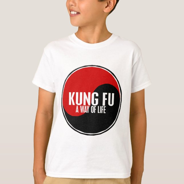 T-shirt Yin Yang Kung Fu 1 (Devant)