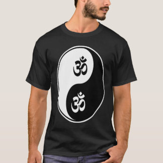 T-shirt Yin Yang Om Pranava Yoga Namaste Bouddhiste Zhen