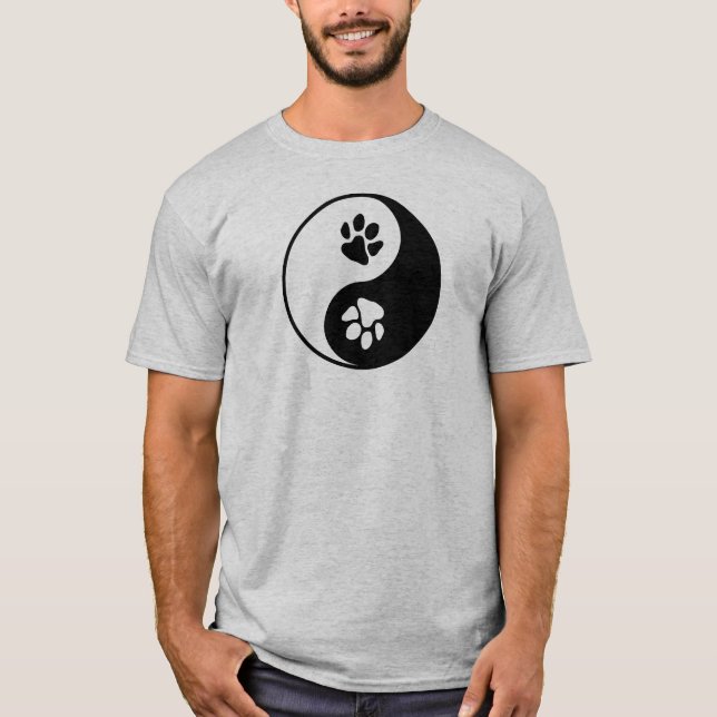 T-shirt Yin Yang Paw (Devant)