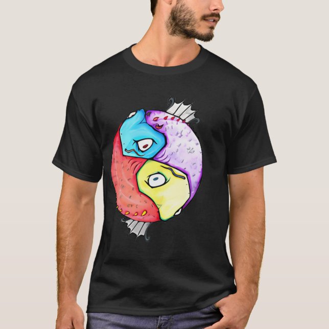 T-shirt Yin-Yang petite version (Devant)