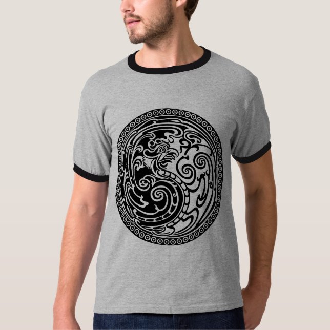 T-shirt Yin Yang Phoenix (Devant)
