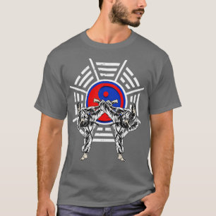 T-shirt Yin Yang Taekwondo Arts martiaux