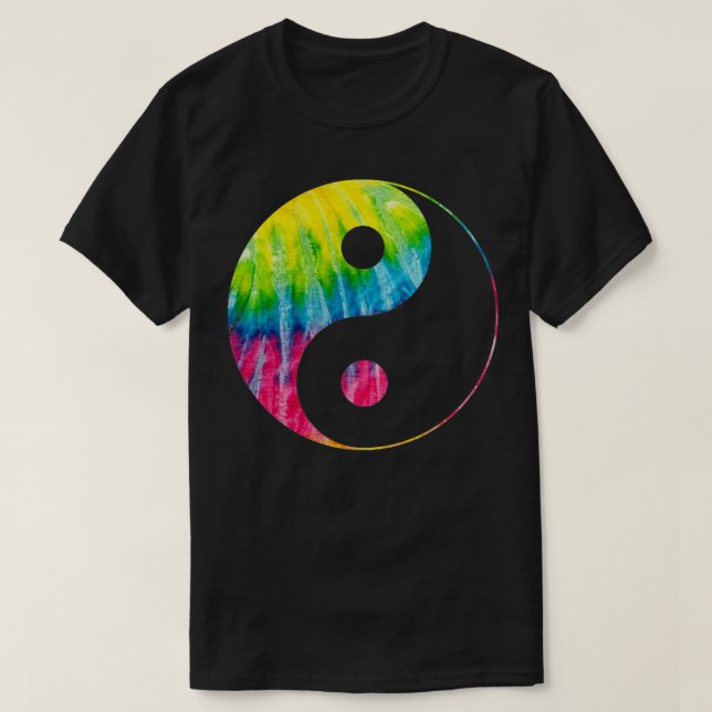 T-shirt Yin Yang Tie Dye (Design devant)