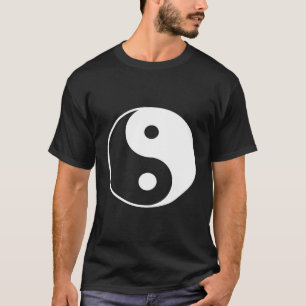 T-shirt Yin Yang White