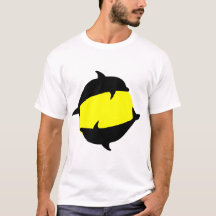 yin yin yin dauphins mignons au soleil