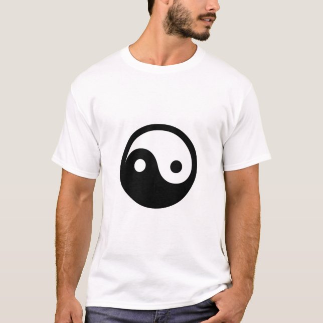 T-shirt ying e yang (Devant)