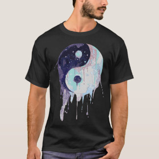 T-shirt Ying Yang Aquarelle