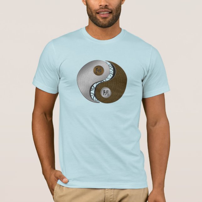 T-Shirt Ying Yang en Tension (WS) (Devant)