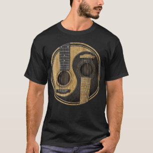 T-shirt Ying Yang Guitare