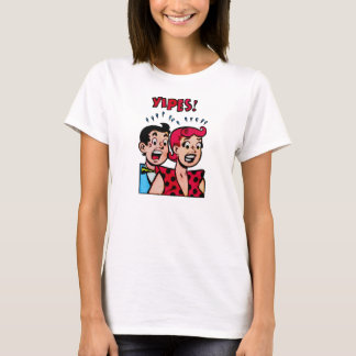 T-shirt YIPES ! Art comique vintage